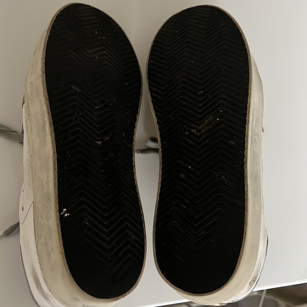 Golden Goose Hi Star 41 grey suede and white leather - Picture 5 of 7